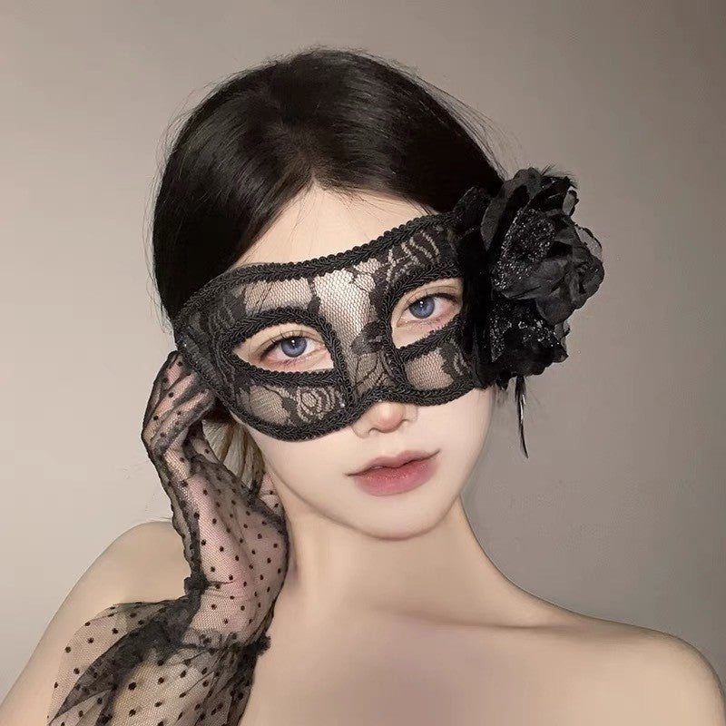 Halloween Second Dimension Half Face Mask