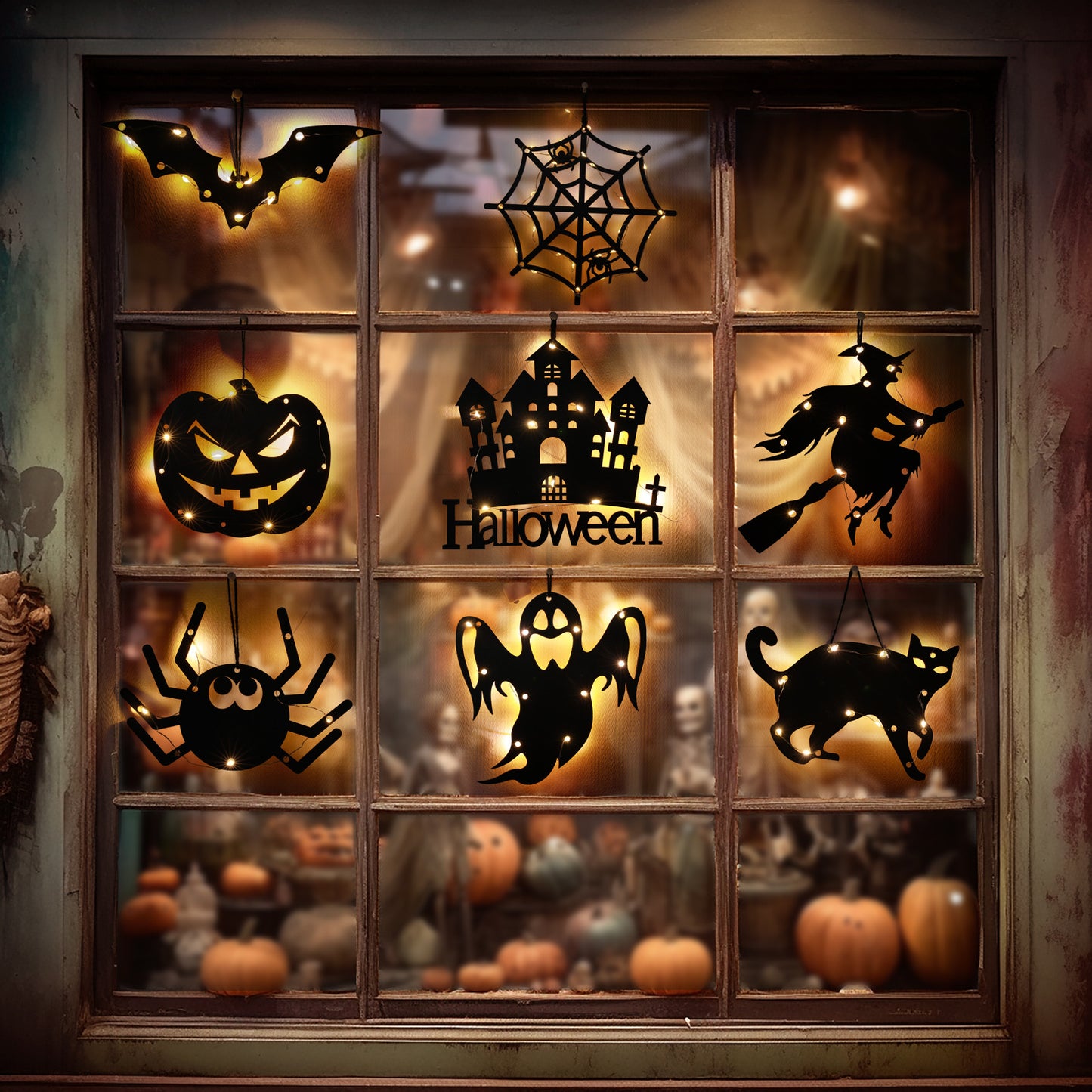 Luminous spider pendant LED lights