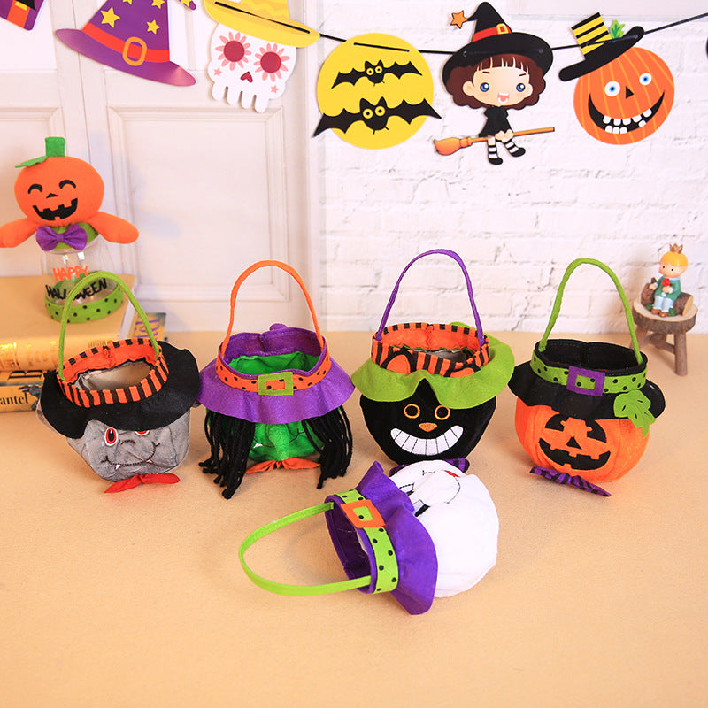 Halloween Decorations Witch Pumpkin Tote Bag