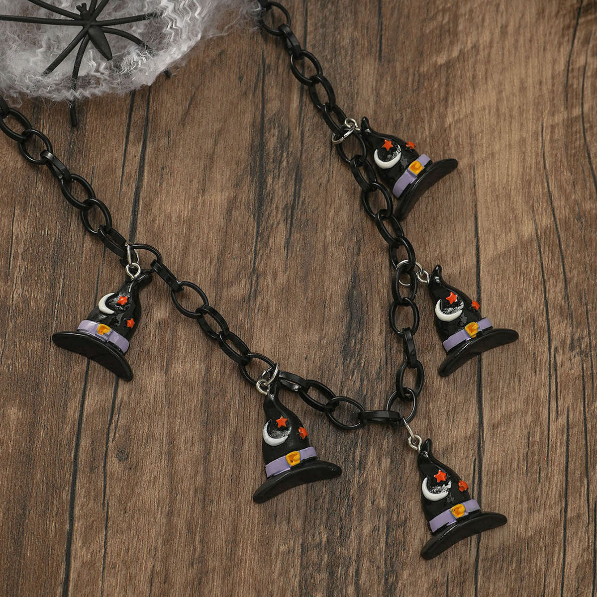 Halloween Pumpkin Charm Necklace