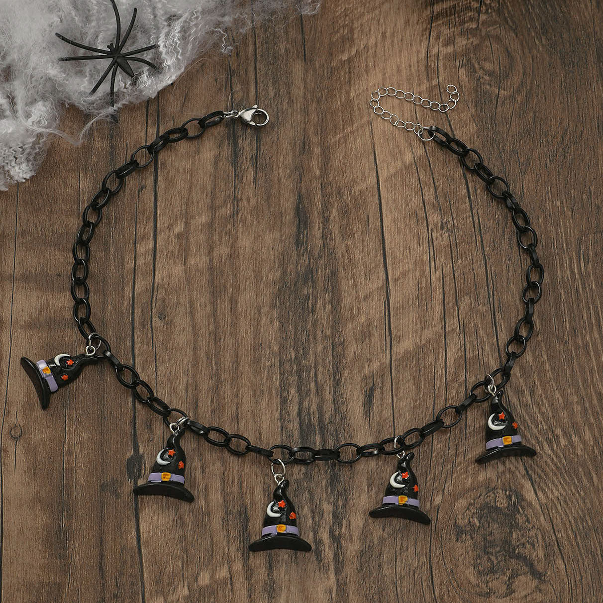 Halloween Pumpkin Charm Necklace