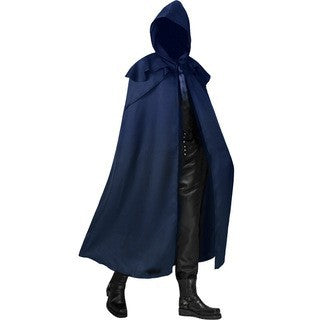 Gothic Long Coat with Hood For Halloween