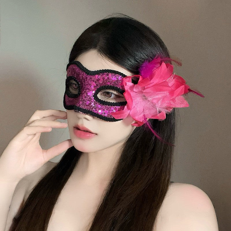 Halloween Second Dimension Half Face Mask