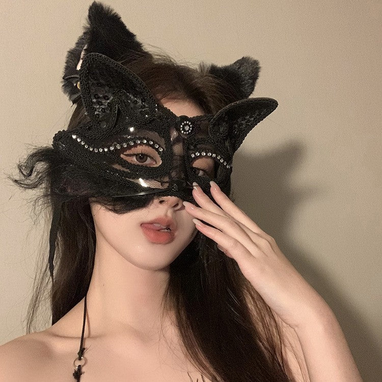 Halloween Second Dimension Half Face Mask