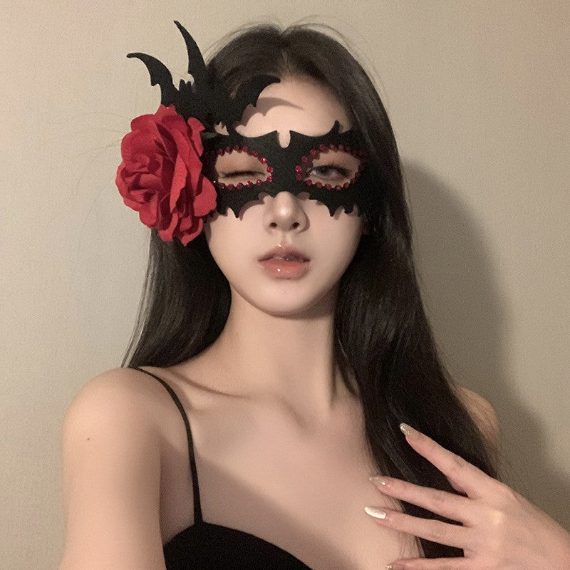 Halloween Second Dimension Half Face Mask