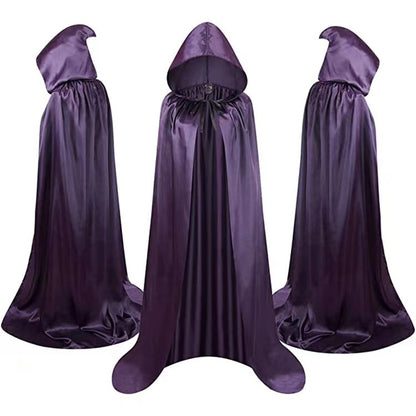 Spooky Gothic Hooded Halloween Cloak