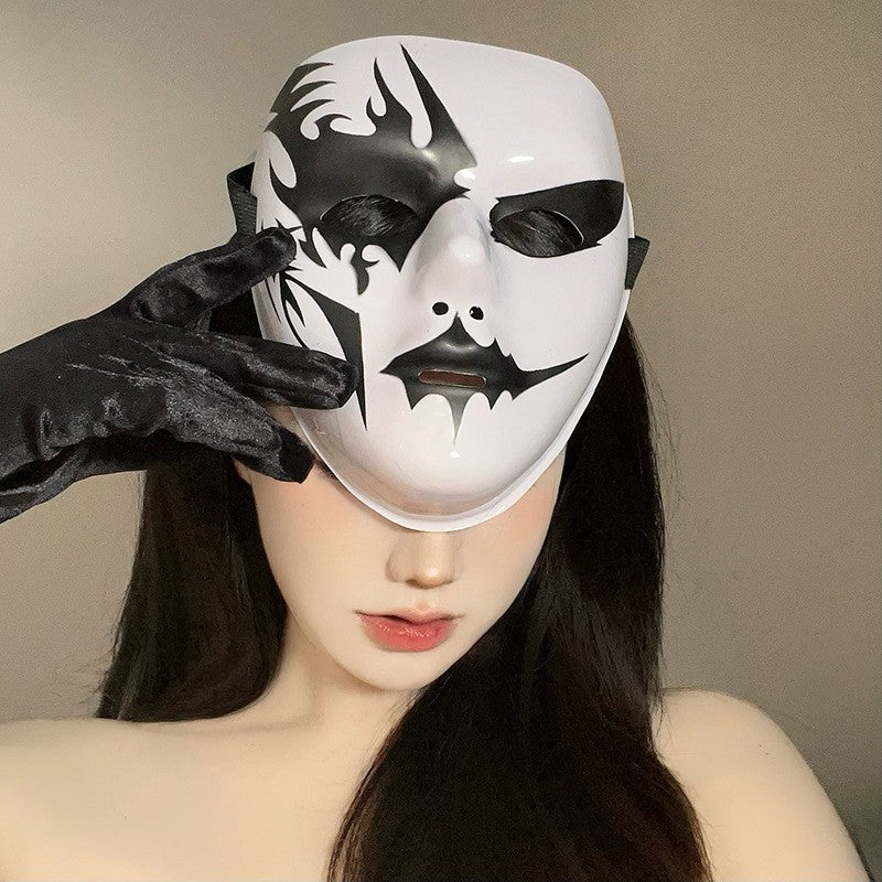 Halloween Second Dimension Half Face Mask