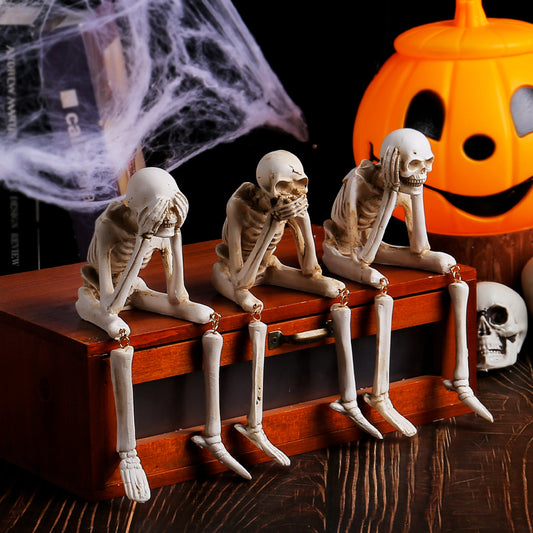 Halloween Resin Skull Decorations