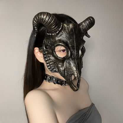Halloween Second Dimension Half Face Mask