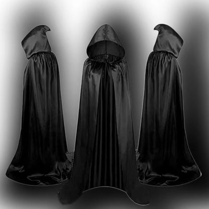 Spooky Gothic Hooded Halloween Cloak