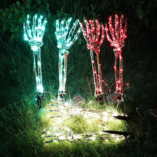 LED Halloween Skeleton Hand Ground Light
