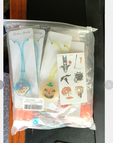 Halloween Luminous Scary Ring/Necklace