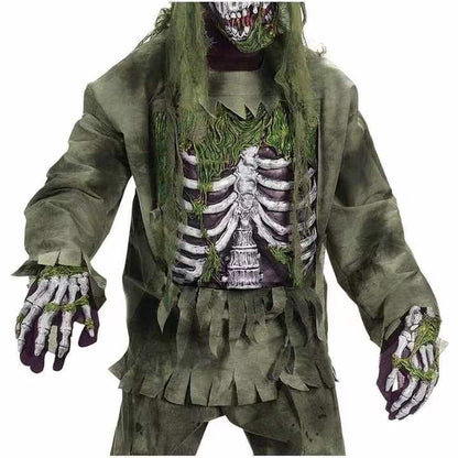Rough Green Skeleton General Suit