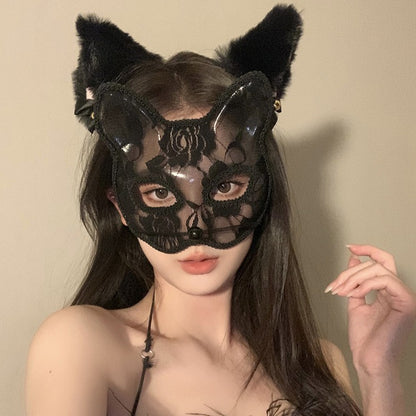 Halloween Second Dimension Half Face Mask