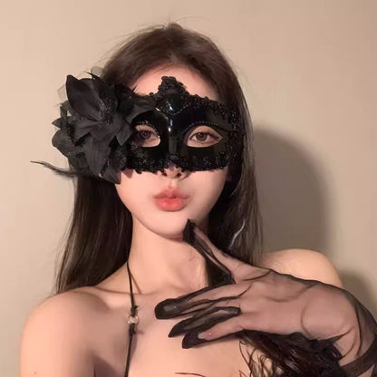 Halloween Second Dimension Half Face Mask