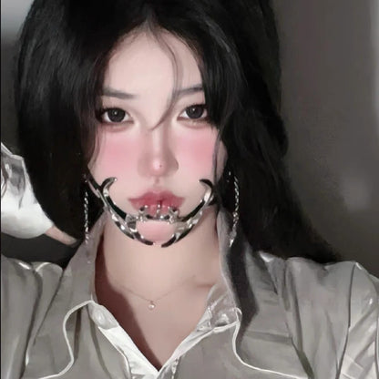 Halloween Second Dimension Half Face Mask