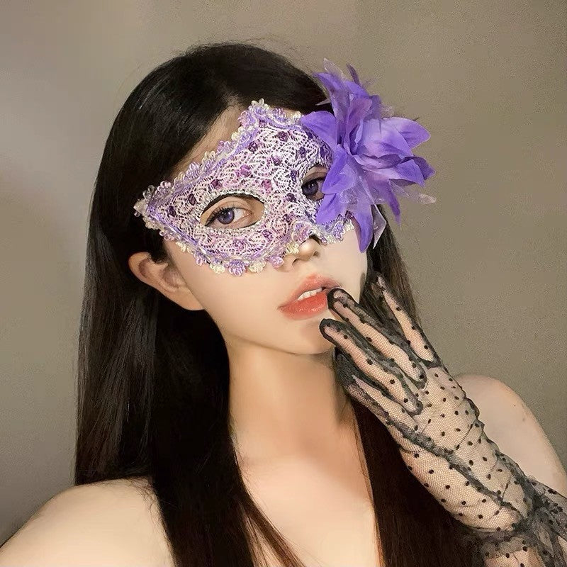 Halloween Second Dimension Half Face Mask