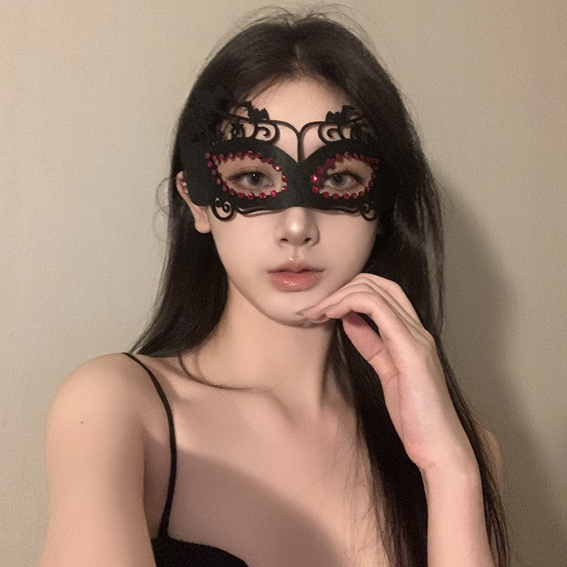 Halloween Second Dimension Half Face Mask