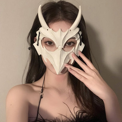 Halloween Second Dimension Half Face Mask