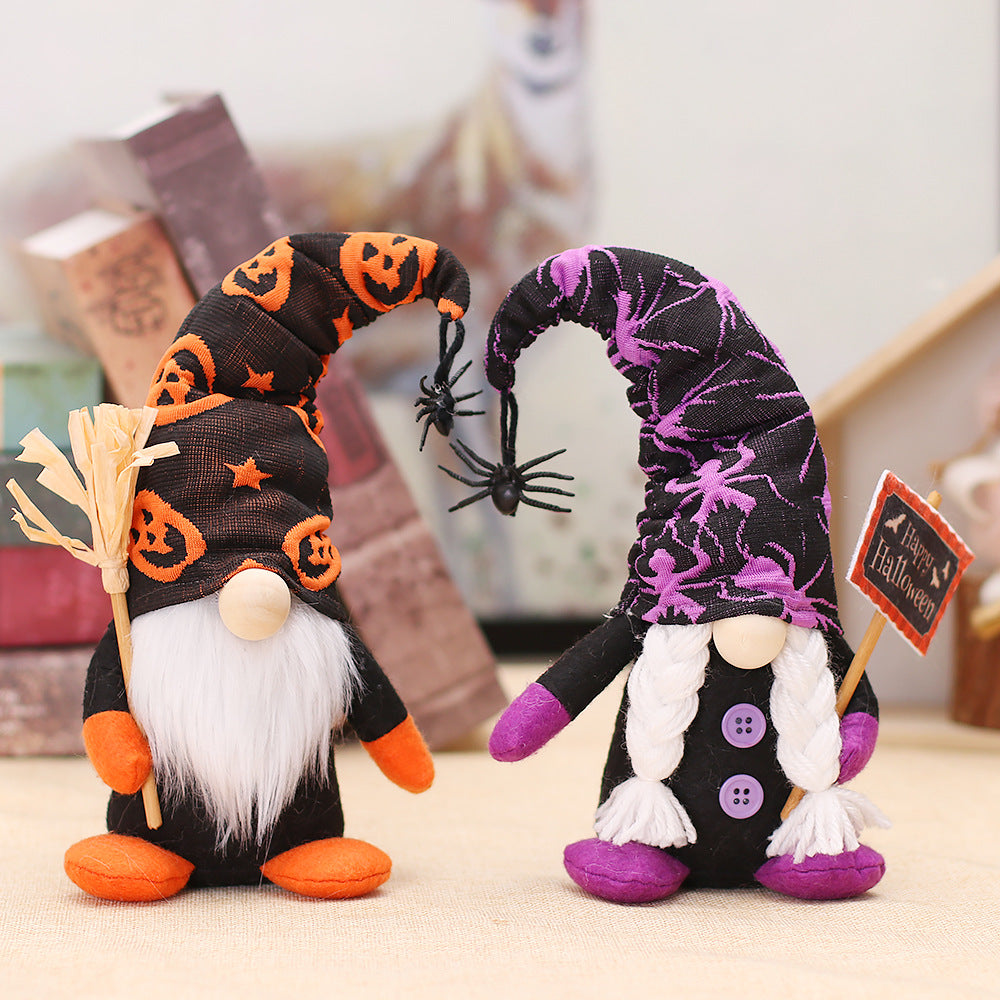 Halloween Faceless Doll Ornaments