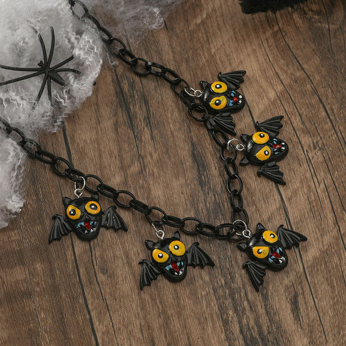Halloween Pumpkin Charm Necklace