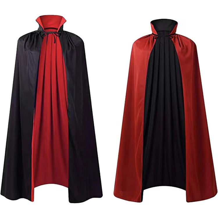 Spooky Gothic Hooded Halloween Cloak