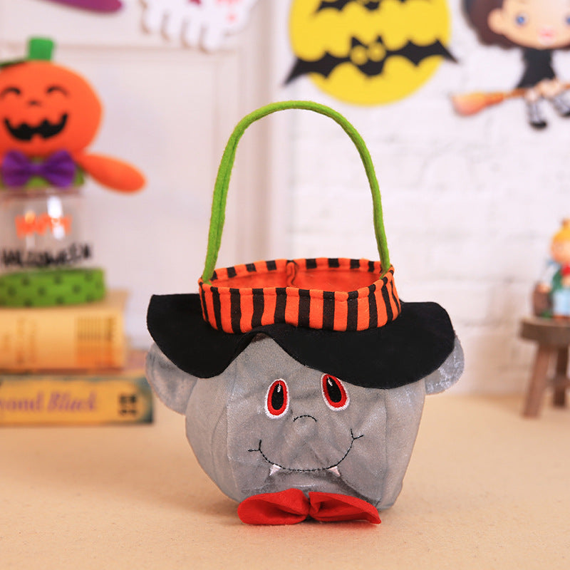 Halloween Decorations Witch Pumpkin Tote Bag