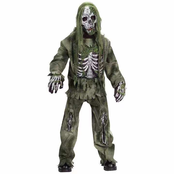 Rough Green Skeleton General Suit