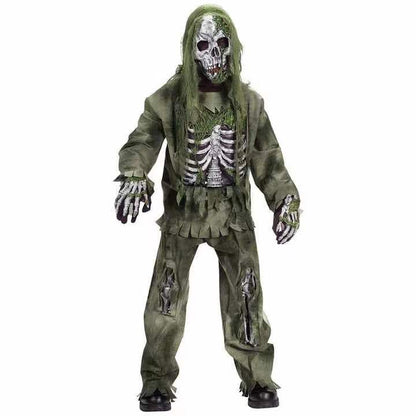 Rough Green Skeleton General Suit