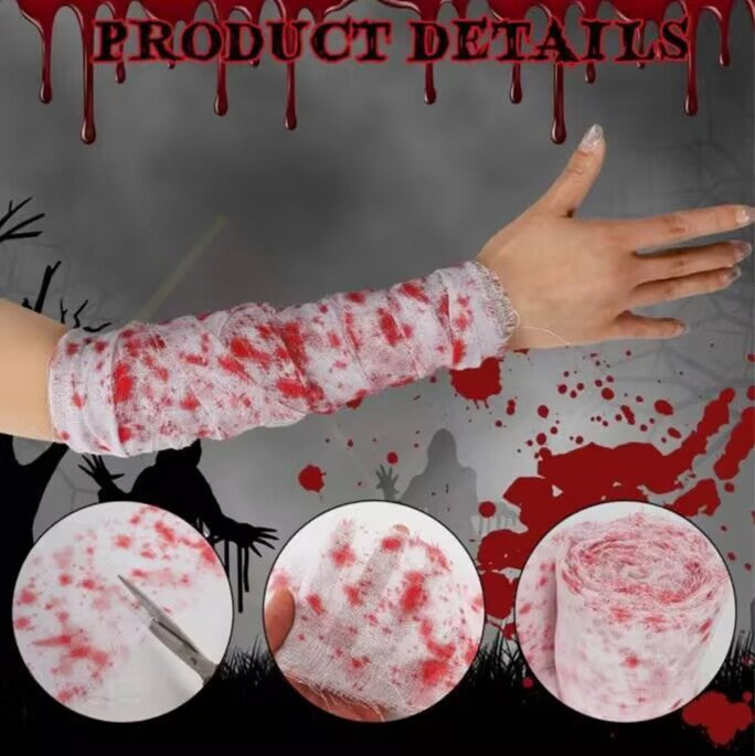 Halloween Decorative Blood Gauze