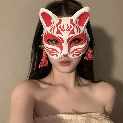 Halloween Second Dimension Half Face Mask