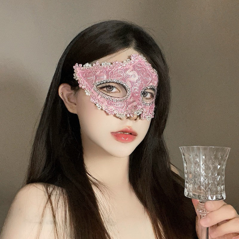 Halloween Second Dimension Half Face Mask