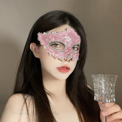 Halloween Second Dimension Half Face Mask
