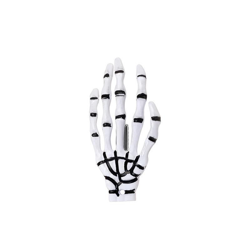 Halloween Skull Harajuku Hand Bone Hairpin