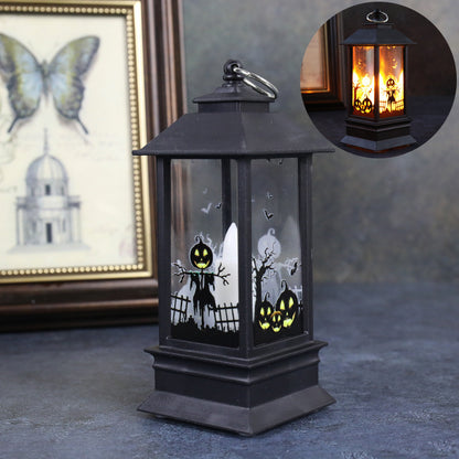 Halloween Simulation Flame Lanterns