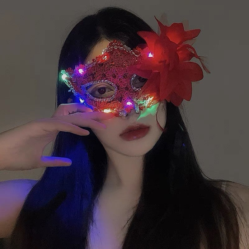 Halloween Second Dimension Half Face Mask