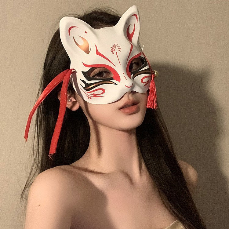 Halloween Second Dimension Half Face Mask