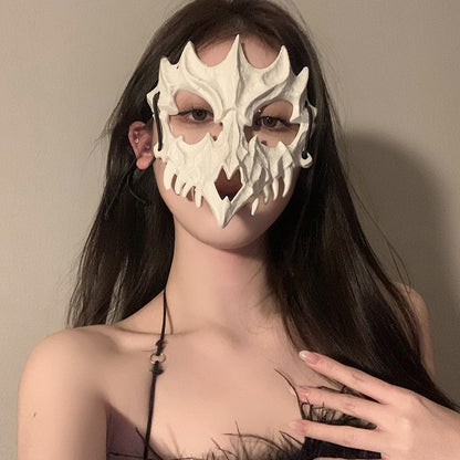 Halloween Second Dimension Half Face Mask