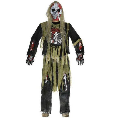 Rough Green Skeleton General Suit