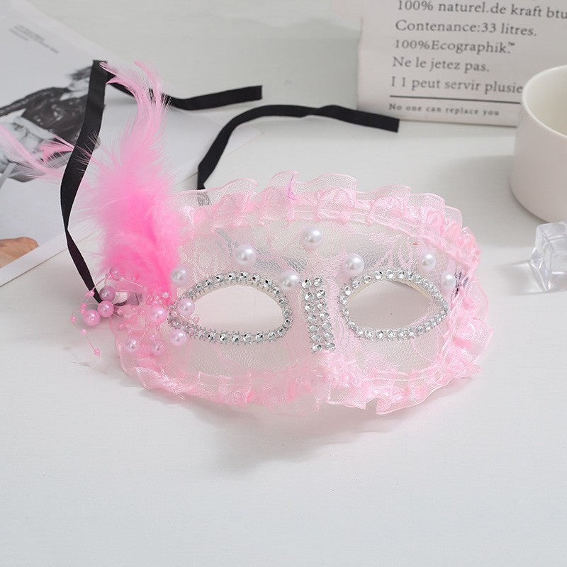 Halloween Second Dimension Half Face Mask