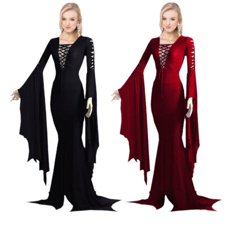 Vampire Party Strap Ladies Personalized Dress