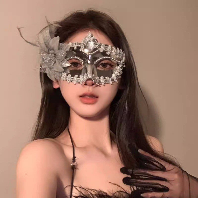 Halloween Second Dimension Half Face Mask