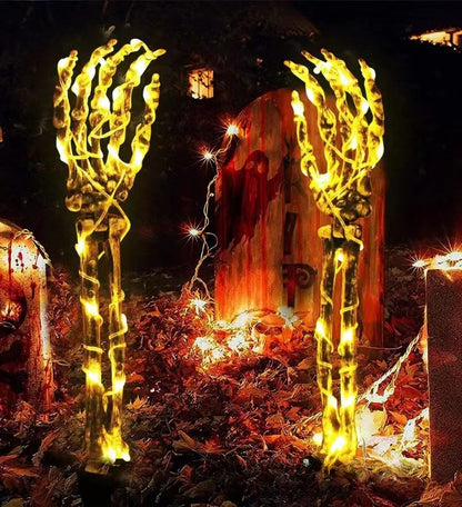 LED Halloween Skeleton Hand Ground Light