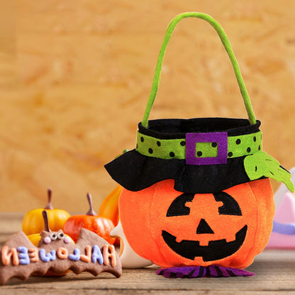 Halloween Decorations Witch Pumpkin Tote Bag