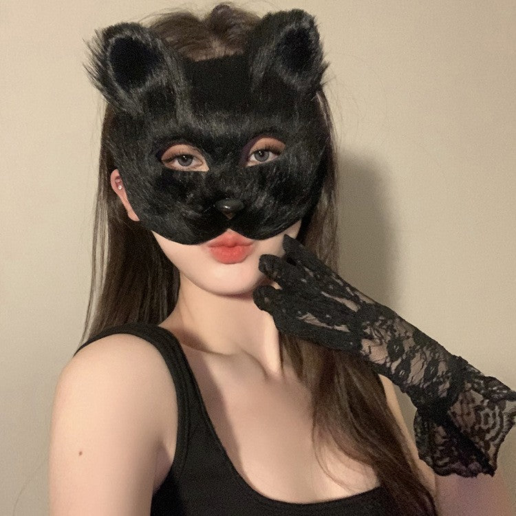 Halloween Second Dimension Half Face Mask