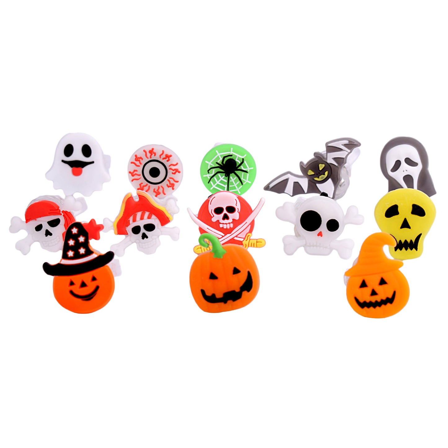 Halloween Luminous Scary Ring/Necklace