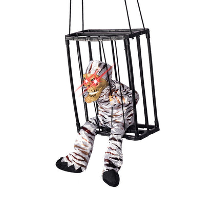 Halloween Hanging Cage Ghost