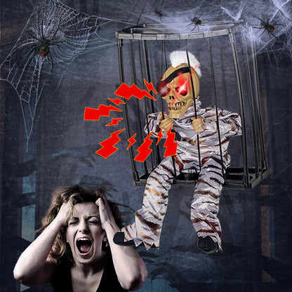 Halloween Hanging Cage Ghost