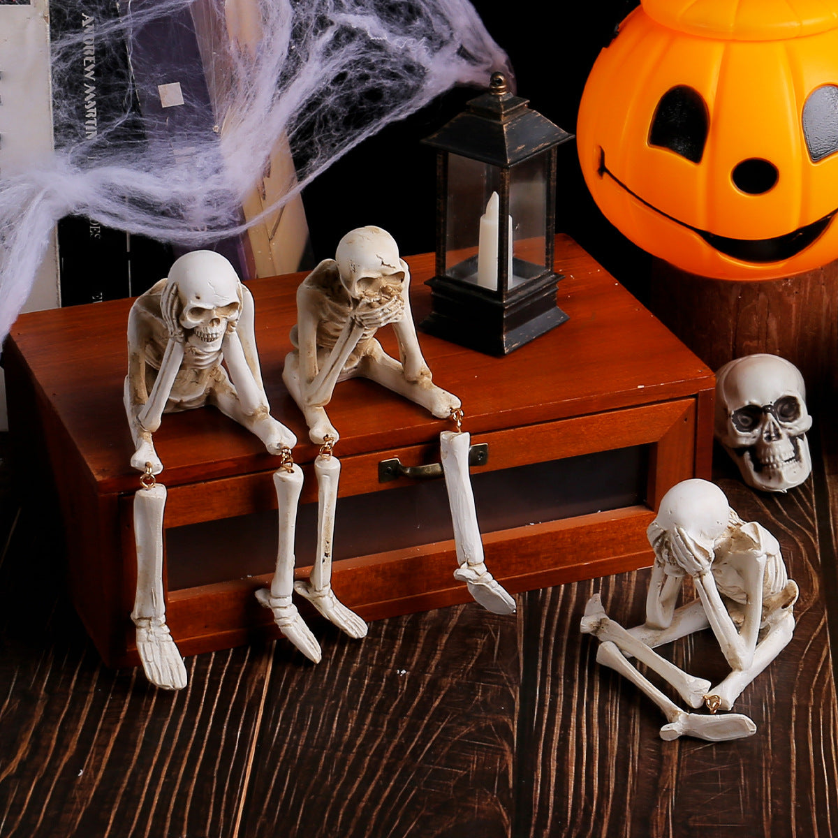 Halloween Resin Skull Decorations