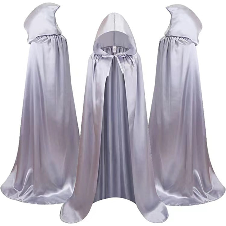 Spooky Gothic Hooded Halloween Cloak